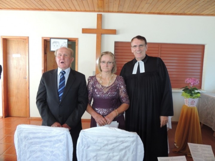 Pastor Sinodal com o Casal Jubilar (2)