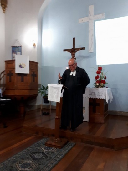 Culto na Paróquia de Rio Grande