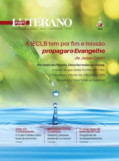 Jornal Evangélico Luterano - Ano 47 - Nº.  813 - Janeiro e Fevereiro 2018