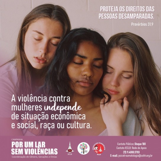 Por um lar sem violências 14 - Mulheres