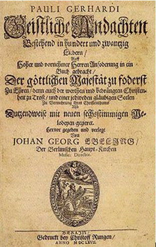 Obra de Johann Georg Ebeling