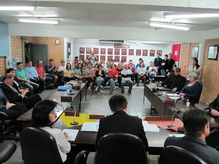 Sessão solene na Câmara Municipal de Imigrante