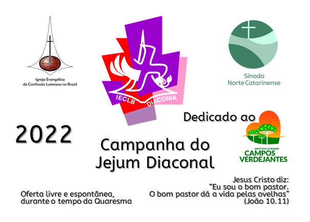 Jejum Diaconal - cartaz 2022