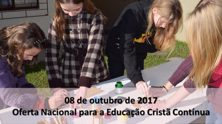 Oferta Nacional para a Educação Cristã Contínua - 2017