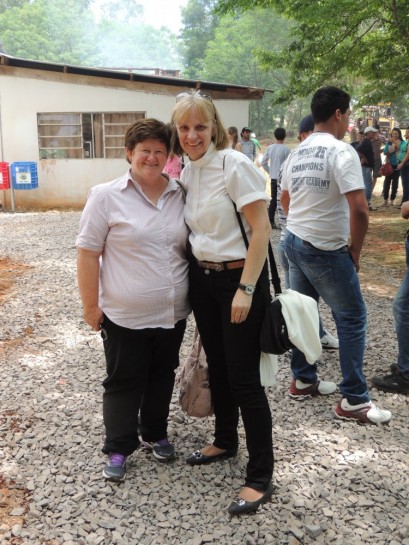 Elaine Jovita Busch membro da Comunidade de Pontão e Professora na Escola 29 de outunro da Fazenda Annoni