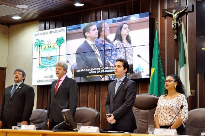 Diaconia recebe homenagem durante sessão solene na Assembleia Legislativa do Rio Grande do Norte