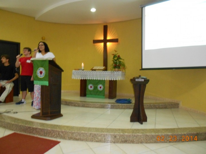 Celebração na Paróquia Martin Luther-CEJ