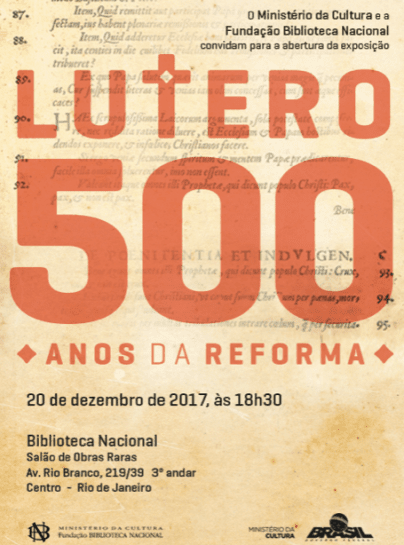 Exposicao Lutero 500 Anos da Reforma