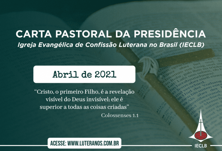 Carta Pastoral da Presidência - Abril 2021