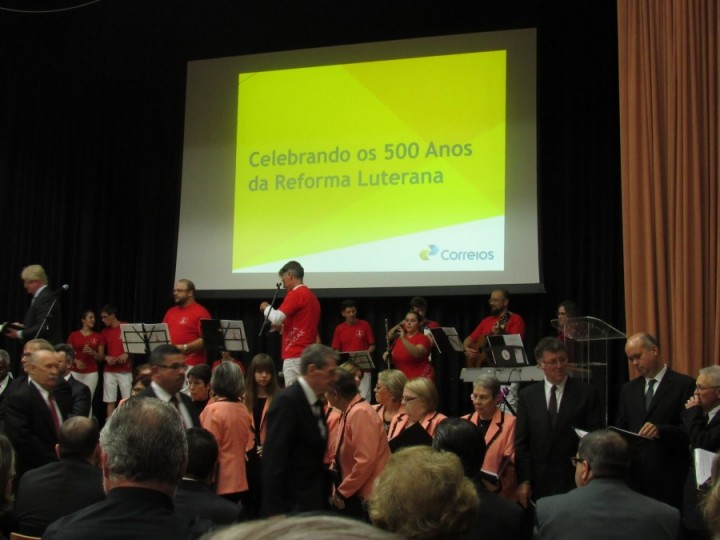 Lançamento do Selo Comemorativo dos 500 Anos da Reforma em Curitiba/PR