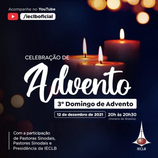 Celebração do 3º Domingo de Advento 2021