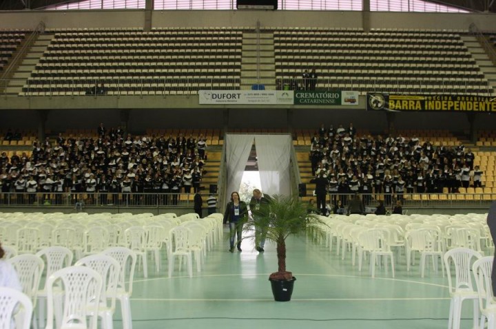 Antes do público chegar