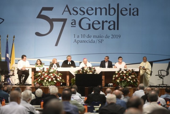 Participação da IECLB na Assembleia da CNBB - maio de 2019 (Foto: Thiago Leon)