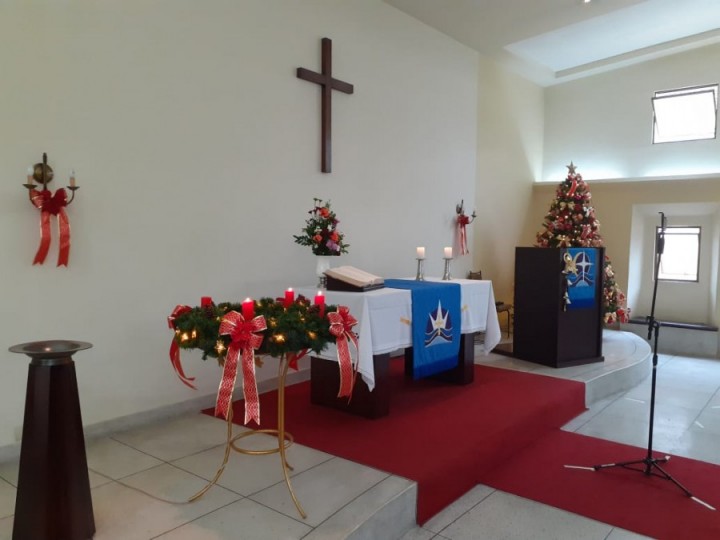 Altar do Terceiro Domingo de Advento.