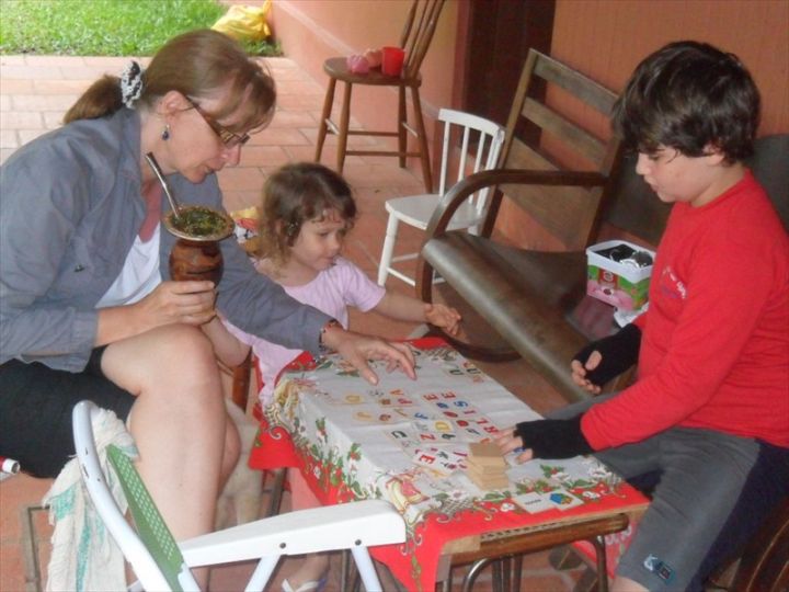 Visita ao Pastor Paulo Scheuermann e família