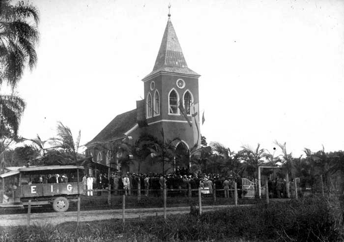 Badenfurt - foto antiga do templo