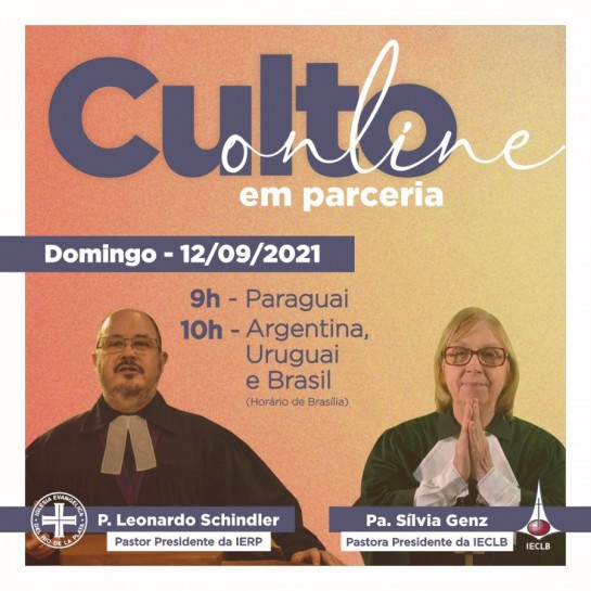 Culto em parceria - ierp-ieclb 2021