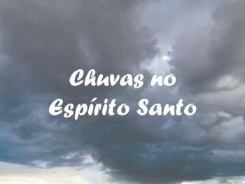 Chuvas Espírito Santo