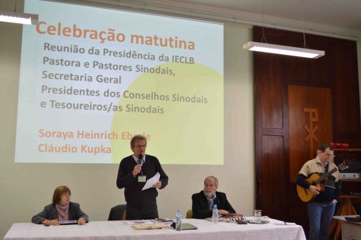 Reunião da Presidência da IECLB com Pastora e Pastores Sinodais (17-21/09)