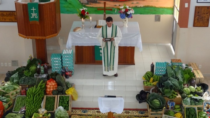 Culto em Ação de Graças na Comunidade de Belém