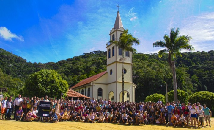 Jovens participantes do Retiro Sinodal do Carnaval