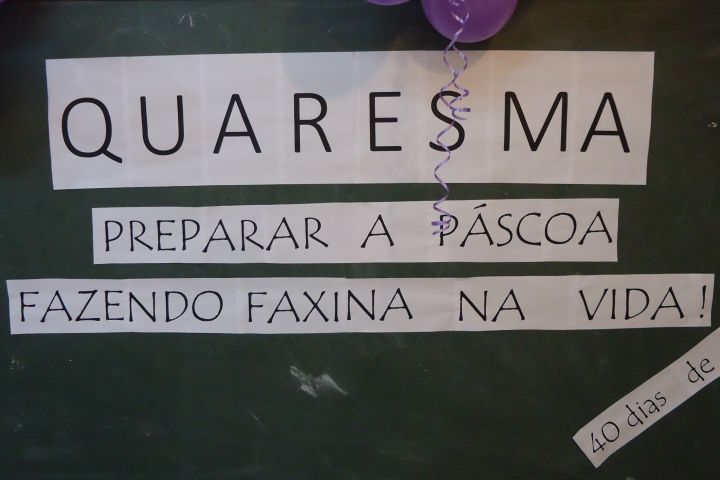 Preparar a Páscoa fazendo faxina na vida!