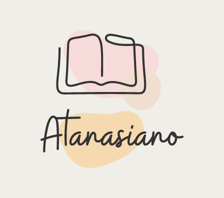 Bíblia aberta com a palavra "Atanasiano" abaixo