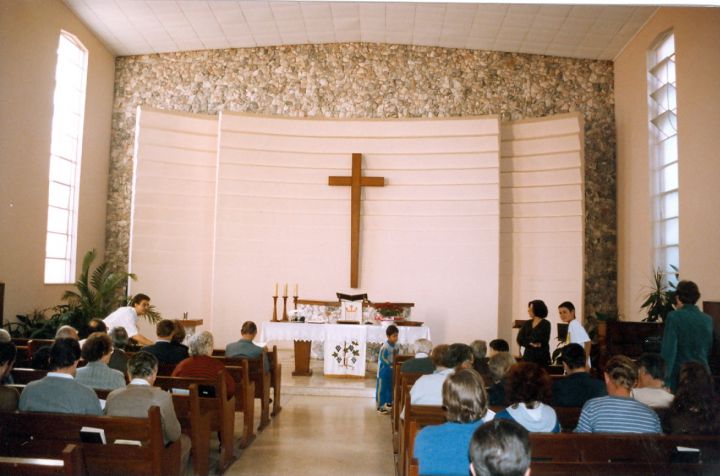 Confira as imagens da 2ª Assembleia Sinodal 1998 – do Sínodo Sudeste – Lar Luterano Belém – Campinas/SP – Culto de Encerramento