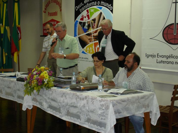 Apresentação de candidaturas - Concílio 2006 - Panambi - RS