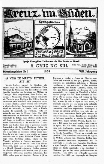 A Cruz no Sul 1956.1