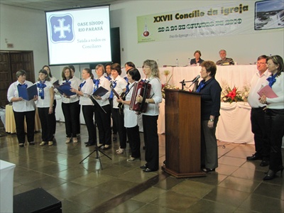 Apresentações artísticas - Concílio 2010 - Foz do Iguaçu-PR