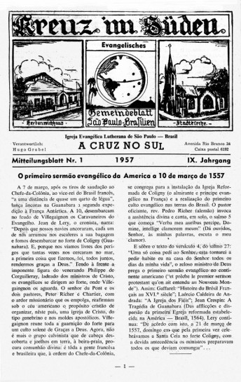 A Cruz no Sul 1957.1