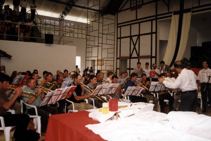 Culto de encerramento - Concílio 2002 - Santa Maria de Jetibá - ES - 20-10-2002