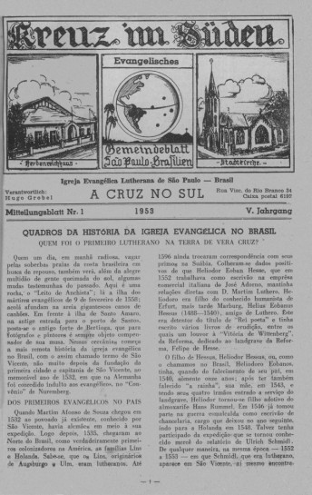 A Cruz no Sul 1953.1