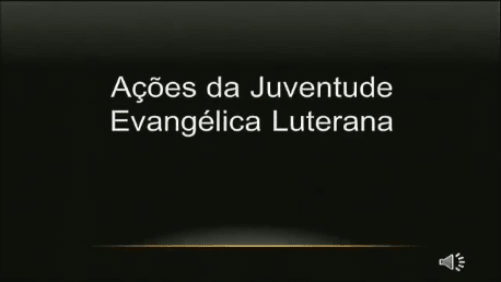 Ações da Juventude Evangélica Luterana