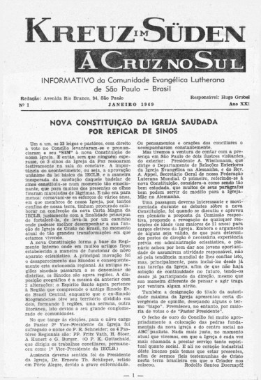 A Cruz no Sul 1969.1