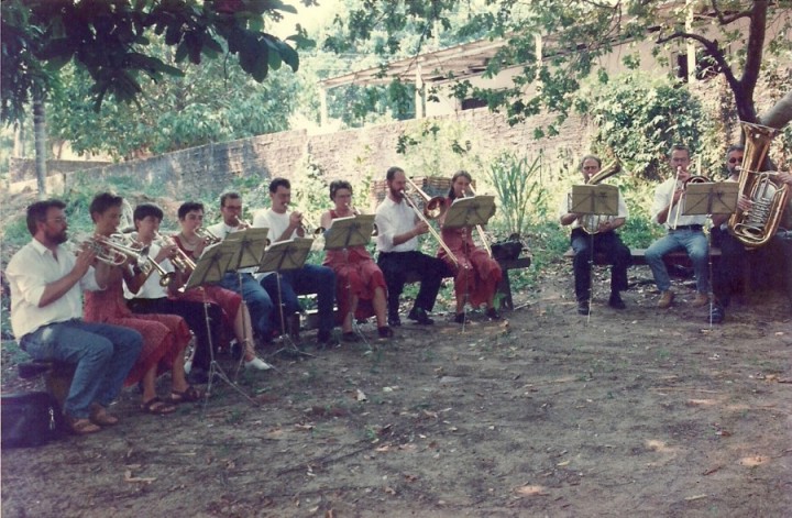 Foto antiga da Comunidade - Culto (!)