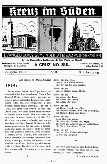 A Cruz no Sul 1960.1