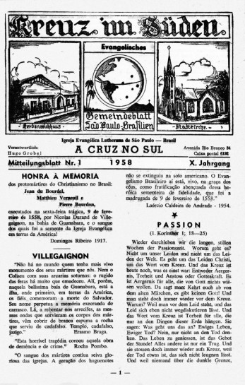 A Cruz no Sul 1958.1