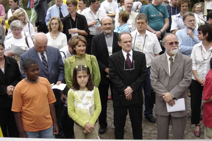 Inauguração do Busto de Lutero - Concílio 2004 - São Leopoldo - RS - 17-10-2004