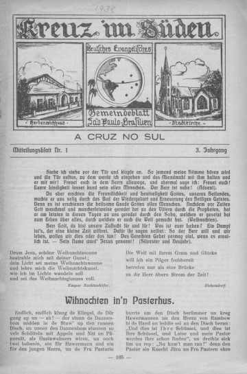 Kreuz im Sueden - A Cruz no Sul 1939.1.1-1