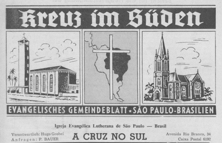 Kreuz im Süden - A Cruz no Sul - 1960