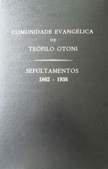 Livro de Registro de Sepultamentos