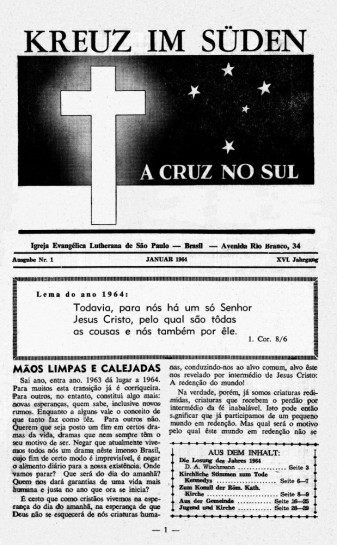 A Cruz no Sul 1964.1