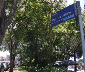 Praça   Martim  Lutero - Santo André-SP