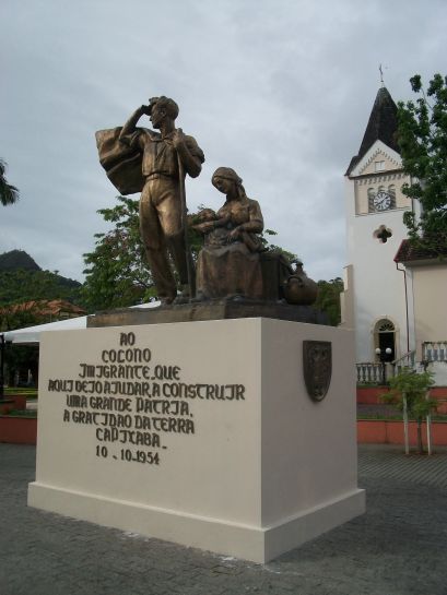 Monumento em Homenagem aos Imigrantes - Domingos Martins - ES