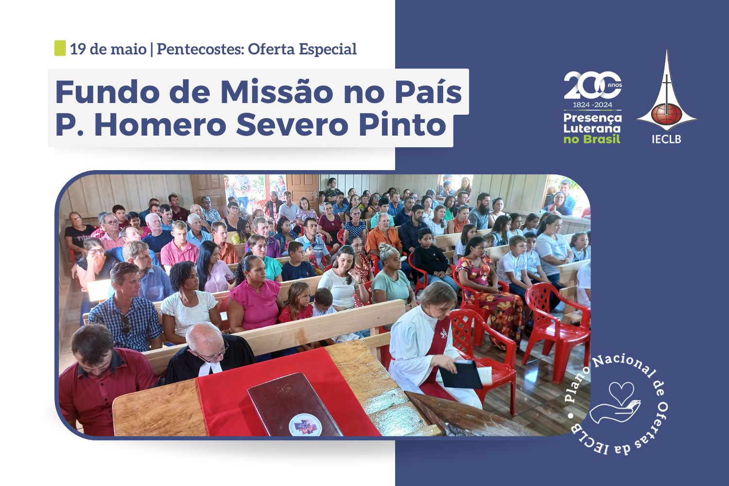 Oferta Fundo Missão Pastor Homero
