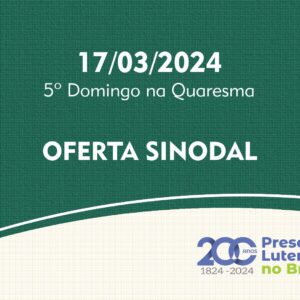 Oferta Sinodal 17/03/2024