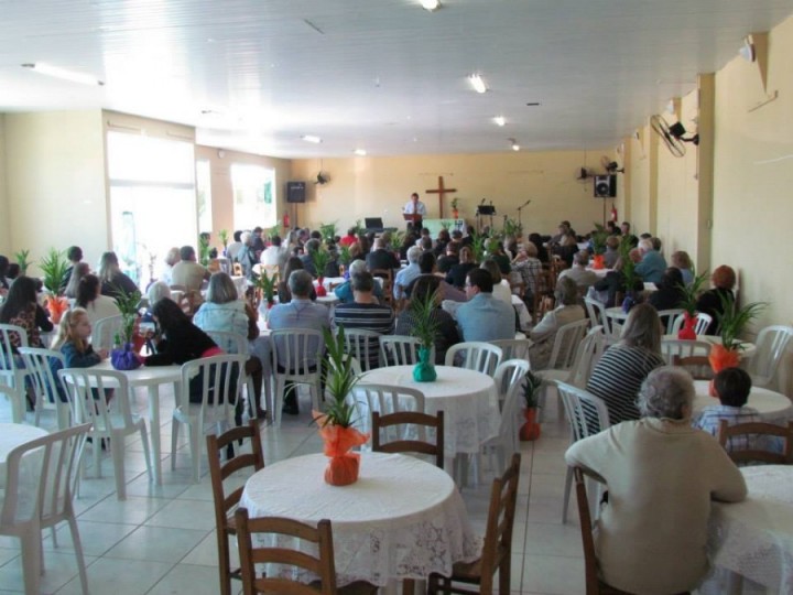 Almoço em comemoração ao aniversário da Comunidade de Biguaçu