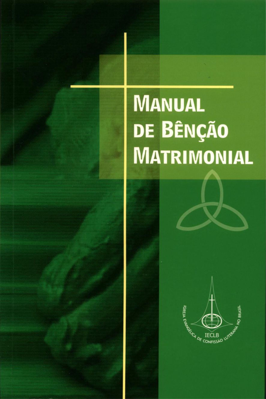 Capa do livro Manual de Bênção Matrimonial